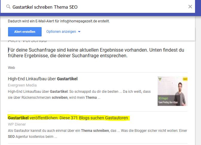 gastartikel.google alerts