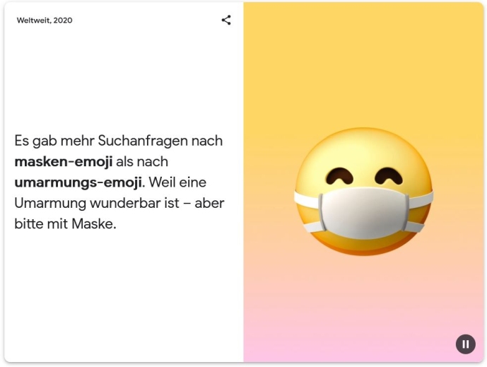 google trends maske