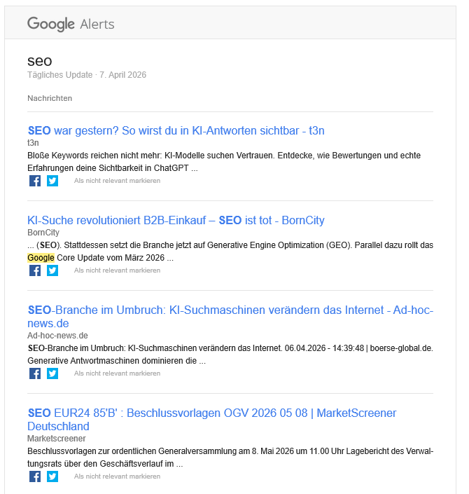 google alter april 2026