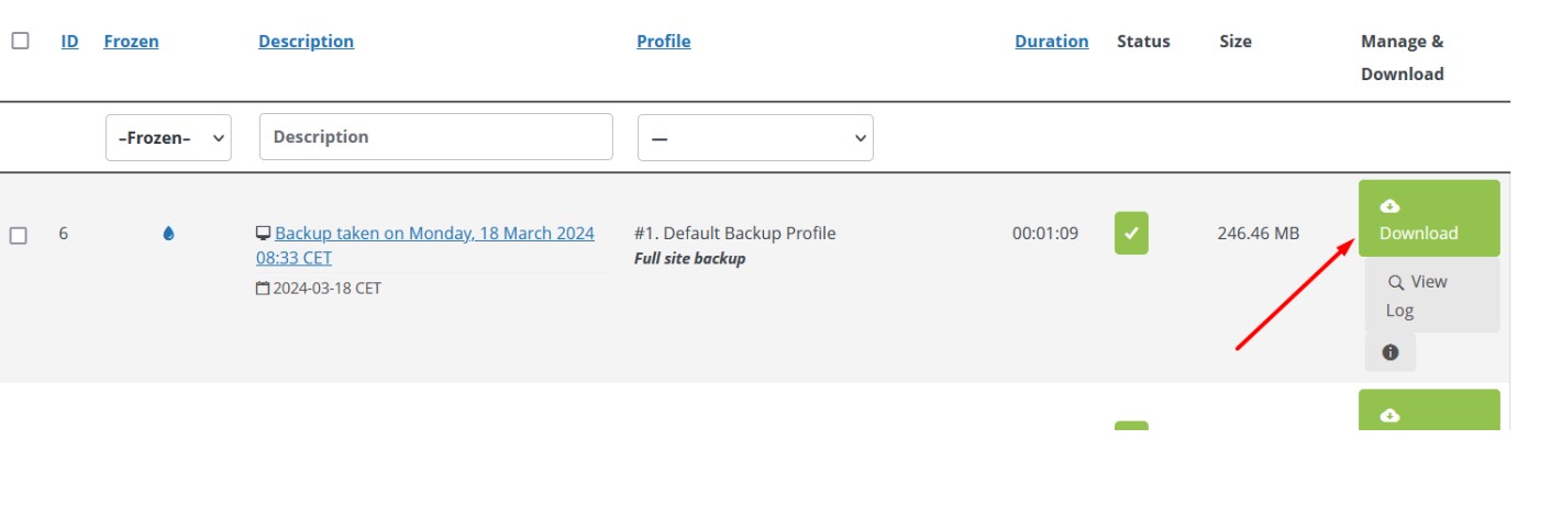 download-backup download backup